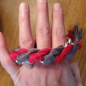 Red&Gray Bracelet